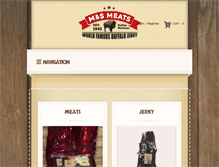 Tablet Screenshot of msmeats.com